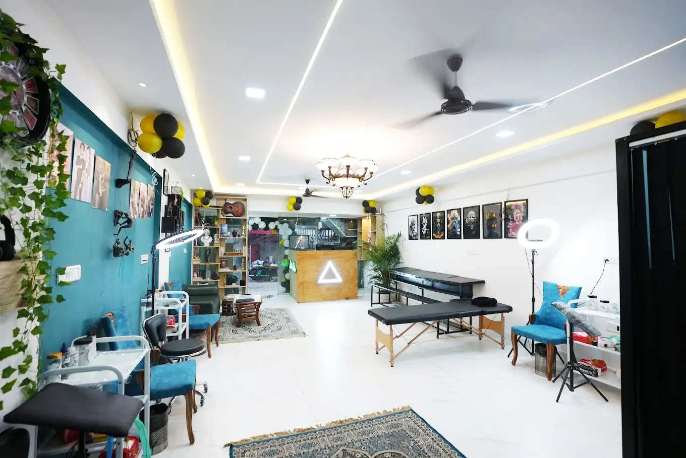 Clean sterile interior workspace of Alibaba Tattoos studio in Andheri West Mumbai