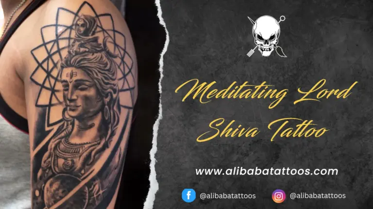 Meditating Lord Shiva Tattoo