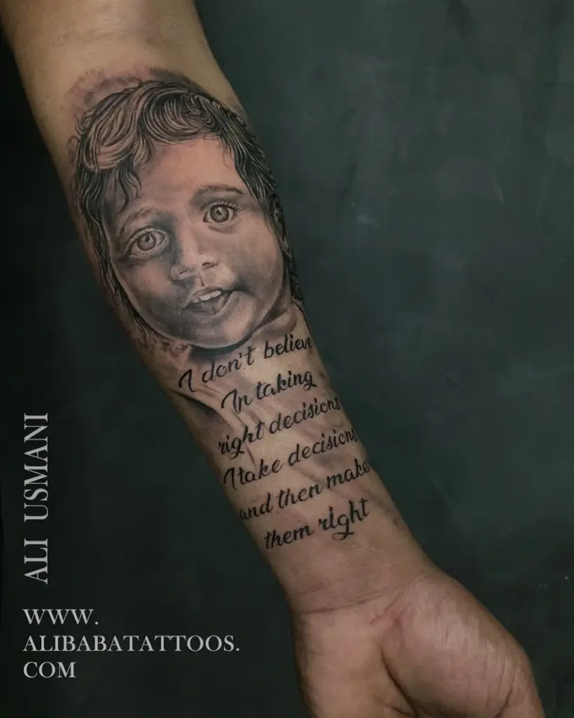 inspirational quote tattoos
