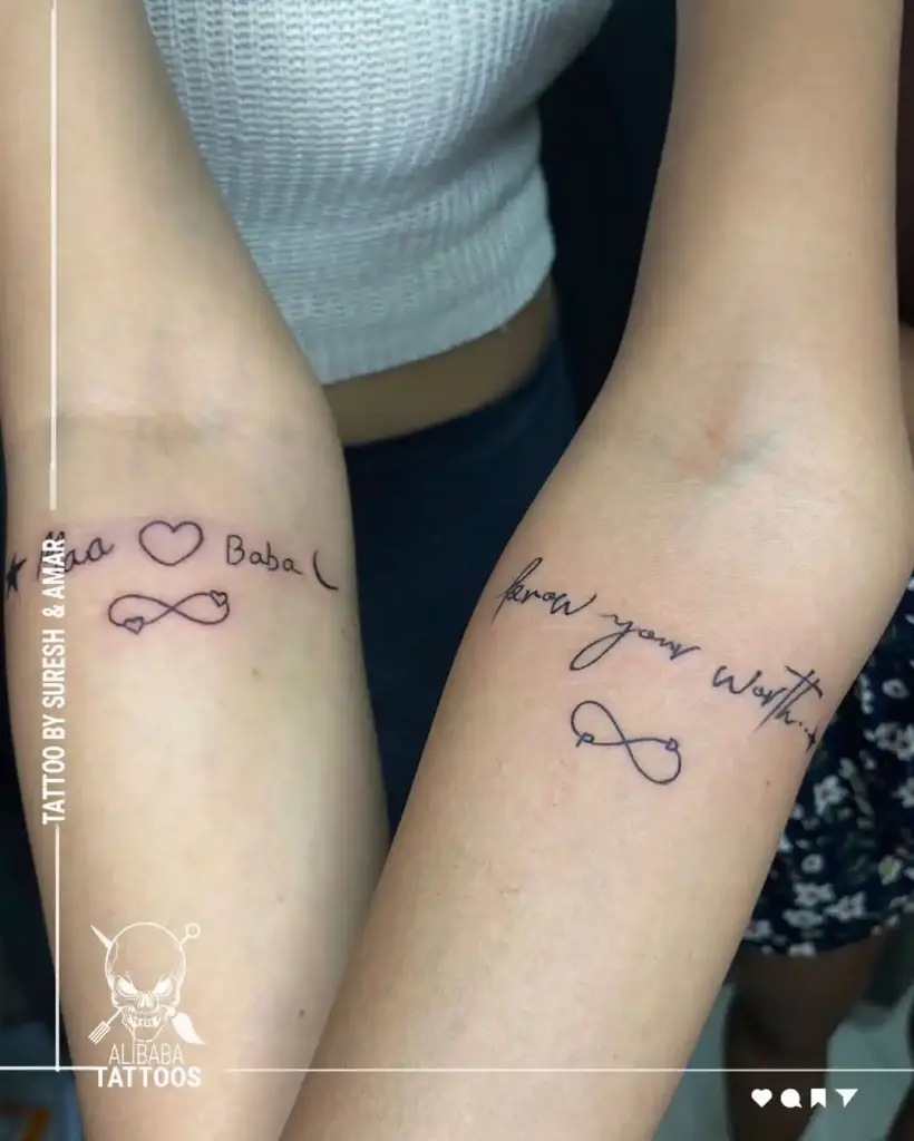 infinity tattoo designs